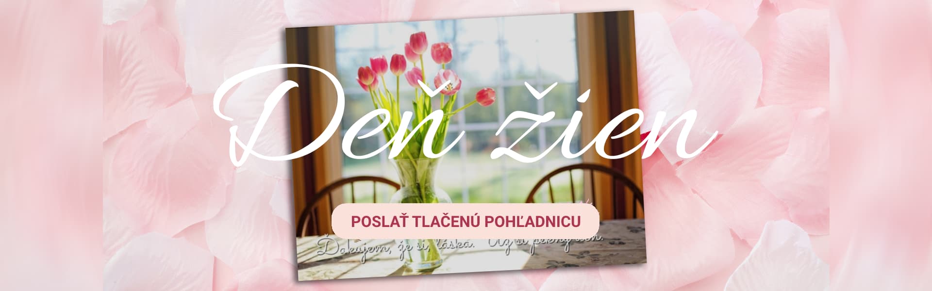 Potešte blízkych blahoželaním na tlačenej pohľadnici